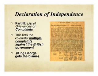 declaration of independence part two the grievances pdf