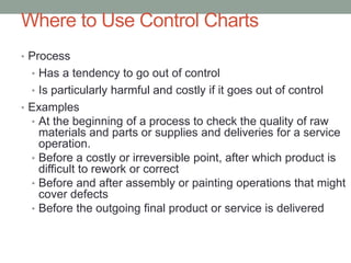 rework control charts illustrating (a) excessive... 14. Statistical Process Control.pptx