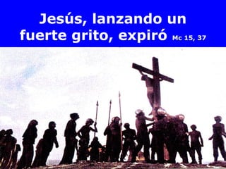 Jesus Expiro La muerte de Jesus La muerte de Jesus La muerte de Jesus | PPT