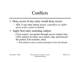 14.pdf Access Control Mechanisms di dalam keamanan informasi | PDF