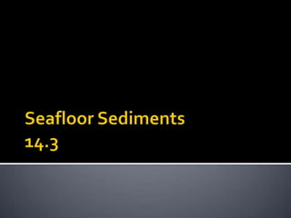 Seafloor Sediments14.3 