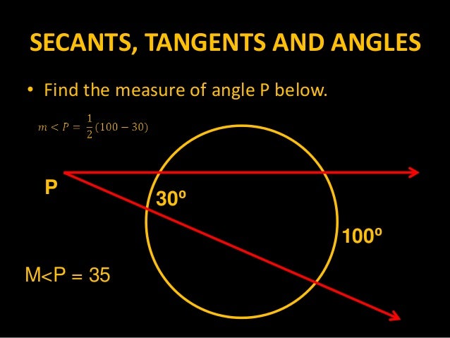 14 3 secant angles lesson