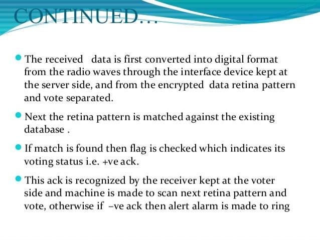 e-voting system