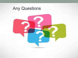 Any Questions
 