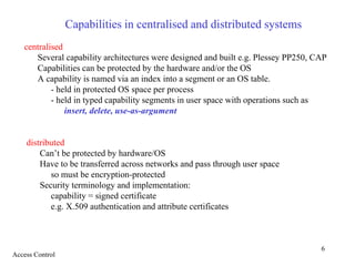 Segmented Capability Access Control | PPT