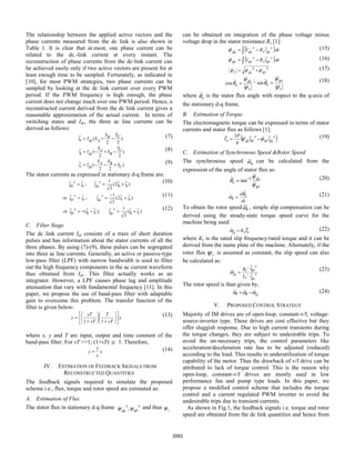 14. a variable speed, sensorless, induction motor drive | PDF