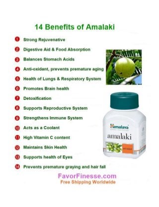 14 Benefits of Amalaki (Emblica officinalis)