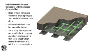 Bridge Deck behavior and Design-Presentation Slides 1 to 136 | PPTX