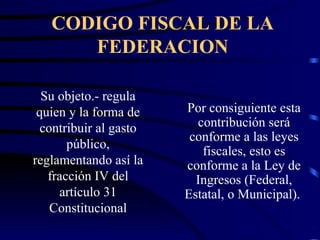Derecho Municipal y Fiscal