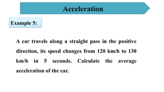 Comprehensive Guide to Acceleration and Motion in Physics for Secondary ...