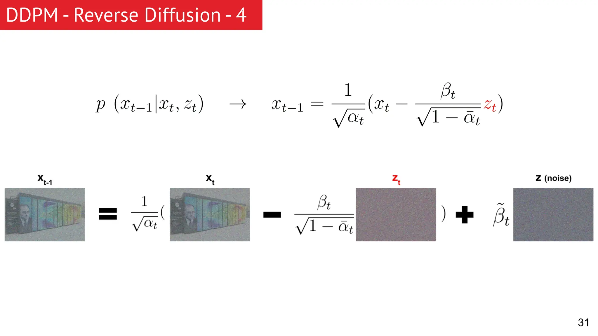 DDPM - Reverse Diffusion - 4 31 