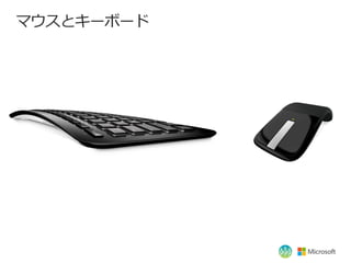 マウスとキーボード
 