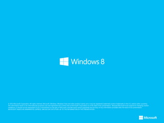 【14-E-3】Windows 8デザインガイド  ～魅力的なWindowsストアアプリとデスクトップアプリを作るために～