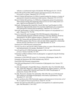 Evolution of DNA repair genes, proteins and processes | PDF
