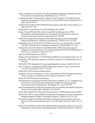 Evolution of DNA repair genes, proteins and processes | PDF