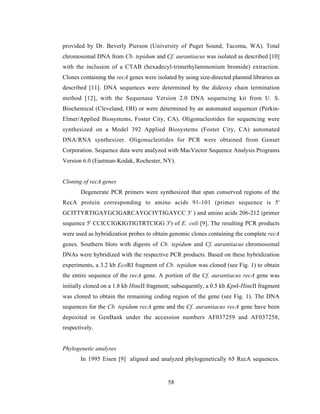 Evolution of DNA repair genes, proteins and processes | PDF