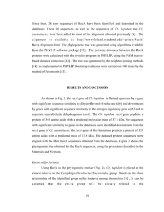 Evolution of DNA repair genes, proteins and processes | PDF