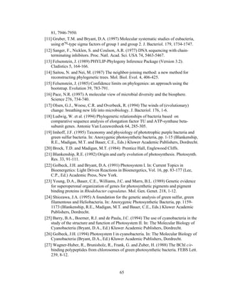 Evolution of DNA repair genes, proteins and processes | PDF