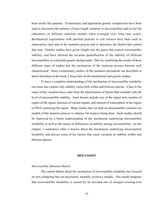 Evolution of DNA repair genes, proteins and processes | PDF