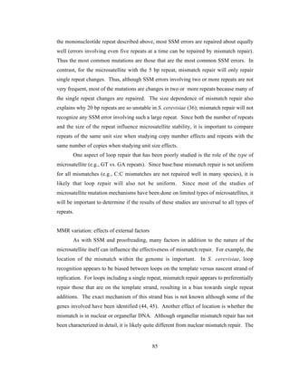 Evolution of DNA repair genes, proteins and processes | PDF