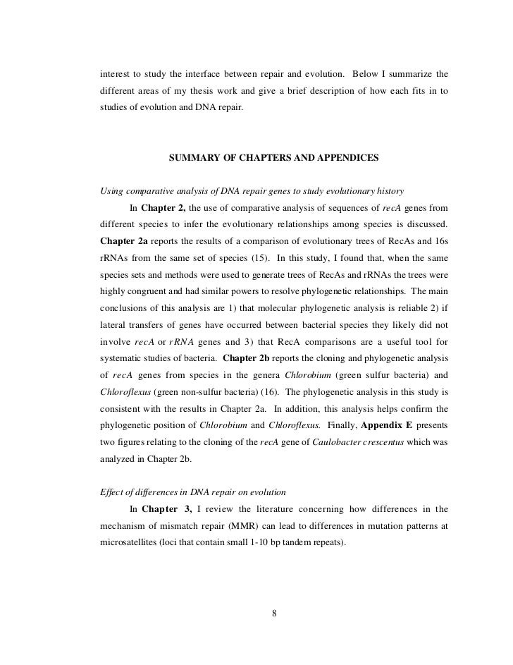 Dna phd repair thesis examples
