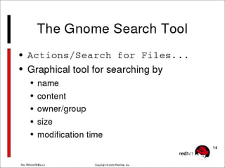 Using Find operation in LINUX