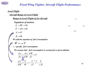 14 fixed wing fighter aircraft- flight performance - ii | PPT