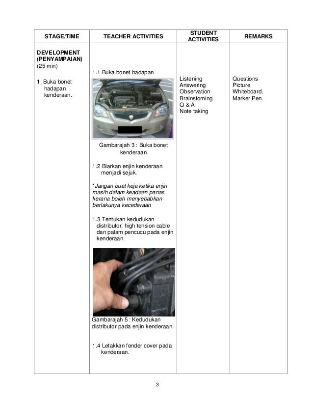 14. ganti palam pencucuh kenderaan