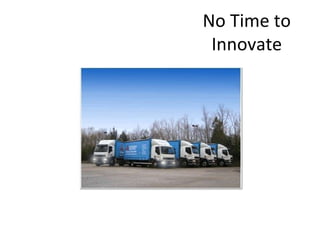No Time to Innovate