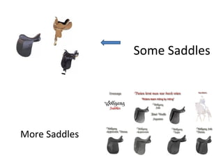 Some Saddles More Saddles