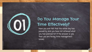 Guide to Effective Time Management for Academic Writing | PPTX