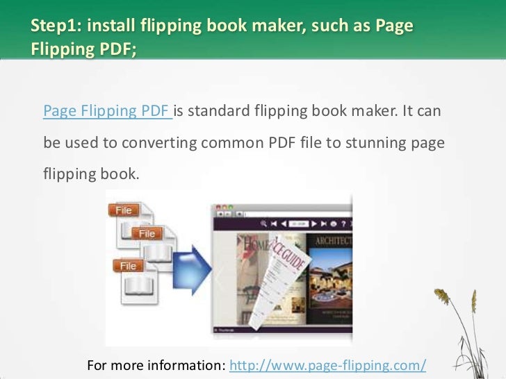 How to upload page flipping book online?