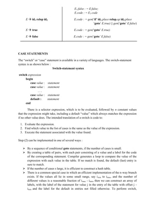 14-Intermediate code generation - Variants of Syntax trees - Three ...