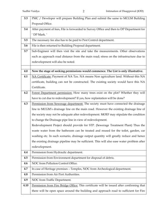 14 intimation of disapproval - iod | PDF