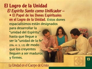14 La Unidad En El Cuerpo De Cristo | PPT