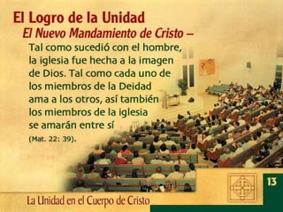 14 La Unidad En El Cuerpo De Cristo | PPT