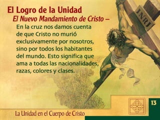 14 La Unidad En El Cuerpo De Cristo | PPT