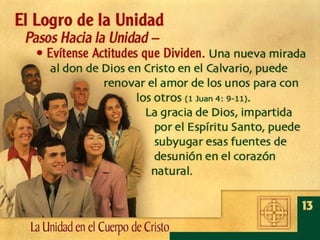 14 La Unidad En El Cuerpo De Cristo | PPT