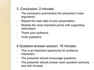 14 lecture 2  oral presentation eng-322  eng-ii communication skills 2nd semester