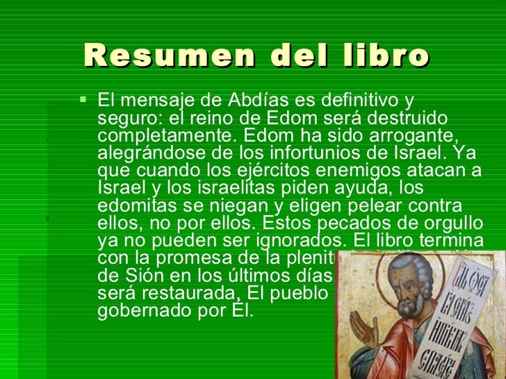 14 libro de abdías. alejandro neila