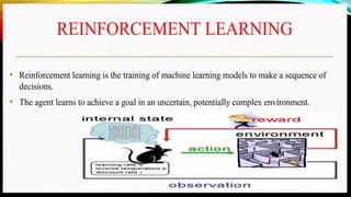 It is a presentation on machine learning