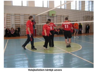 Volejbolistiem kārtējā uzvara

 