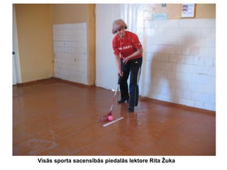 Visās sporta sacensībās piedalās lektore Rita Žuka

 