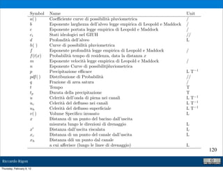 120

Riccardo Rigon

Thursday, February 9, 12
 