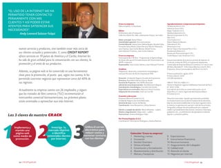 “El uso de la Internet me ha
permitido tener contacto
permanente con mis
clientes y así poder estar
atentos para satisfacer sus
necesidades”.
Andy Leonard Salazar Fulqui

Crece tu empresa
Obra completa: 14 fascículos
Editor
© Ministerio de la Producción
Calle Uno Oeste No. 060, urbanización Córpac, San Isidro

nuevos servicios y productos, sino también estar más cerca de
sus clientes actuales y potenciales. Y, como CREDIT REPORT
ofrece servicios en 19 países de América y el Caribe, Internet les
ha sido de gran utilidad para la comunicación con sus clientes, la
promoción y el envío de sus productos.
Además, su página web se ha convertido en una herramienta
clave para la promoción, al punto que, según nos cuenta, le ha
permitido concretar negocios que representan cerca del 40% de
sus ingresos.
Actualmente su empresa cuenta con 26 empleados, y seguro
que los tratados de libre comercio (TLC) incrementarán el
intercambio comercial latinoamericano, sus próximos planes
están orientados a aprovechar aun más Internet.

1

22 crecemype.pe

2

Investiga tu
mercado objetivo
e identifica
potenciales clientes
por Internet.

Crece tu empresa
Forma parte de CTB Perú - Programa de la Agencia Belga
de Desarrollo para el Fortalecimiento del Viceministerio de
MYPE e Industria
Responsables: Juan Carlos Cabrera y Jean-Edouard Tromme
Créditos
Adaptación, desarrollo y tratamiento metodológico
Instituto Peruano de Acción Empresarial IPAE
Dirección: Unidad de Negocio Escuela de Empresarios
Directora: Rosa María Marisca García- Rosell
Gerente de Proyectos: Iván Mifflin Bresciani
Jefe de Servicios Empresariales: Ava Alencastre Begazo
Coordinación metodológica: Carmela Vise Ocaña
Especialistas en contenidos: Mauricio Osorio Icochea.
Adaptación de contenidos: José Luis Carrillo
Creación y dirección
Empresa Editora El Comercio S.A.
Unidad de Negocio Servicios Editoriales
Gerente de área: Leonor de Barclay
Coordinación: Irene Recavarren y Mirja Gamero
Edición y cuidado de edición: Mario Sifuentes - Ludens
Diseño y diagramación: Maye León - Ludens
Ilustraciones: Andrea Rodríguez Tapia

Las 3 claves de nuestro crack
Implementa y
mantén una
página web
como medio de
promoción.

Editor principal: Daniel Alfaro
Coordinadora general: Ana Lucía Llerena
Comité Editorial: Jessica Soto, Melina Burgos, Ricardo Cuba,
Fernando Santa María, Liliana Herrera, Patrick Villanueva,
Jairo Fuentes, Juan Carlos Benner, Daniel Torres,
Jean-Edouard Tromme y Juan Carlos Cabrera

3

Utiliza el correo
electrónico para
reducir costos y
mantener contacto
con tus clientes.

Agradecimientos a empresas participantes
Tendencias Perú E.I.R.L.
Industrias Surco S.R.L.
Majes Tradición S.A.C.
Mobilia Industrial S.A.C.
Akunta Corporation E.I.R.L.
Qilu S.A.C.
Cero Foods S.A.C.
Narevi Alpaca Collection
Telemática E.I.R.L.
Alimentaria Lima
Barron Vieyra International Perú S.A.C.
Piscifactoría Peña S.A.C.
Restaurant Pizzería Giorgio E.I.R.L.
Credit Report Latin American S.A.C.
Esta primera edición de la obra se terminó de imprimir en
el mes de octubre de 2010, en la planta de Impresiones
Comerciales de Empresa Editora El Comercio S.A. sita en Juan
del Mar y Bernedo N° 1318, Chacra Ríos Sur, Lima 01, Perú.
Preprensa: Zetta Comunicadores del Perú S.A.E.M.A.
Primera publicación: agosto 2010
Primera edición: 2010
252,000 ejemplares
ISBN N° 978-612-45861-0-1
Hecho el Depósito Legal en la Biblioteca Nacional del Perú
N° 2010-12706
Esta edición de la obra se comercializa junto con el
diario Perú.21, marca registrada de Empresa Editora
El Comercio S.A.
Derechos reservados. Queda rigurosamente prohibida,
sin la autorización escrita de los titulares de los derechos,
bajo las sanciones establecidas en las leyes vigentes sobre
la materia, la reproducción parcial o total de los artículos,
fotografías y dibujos de esta publicación por cualquier
medio o procedimiento electrónico, mecánico, fotocopia,
grabación, etc., y la distribución de ejemplares mediante
alquiler o préstamo público.

Por Prensa Popular S.A.C.
Coordinación: Hieronymus Rodríguez y Sandra Ramírez

Colección ‘Crece tu empresa’
1 	 Marketing y ventas
2 	 Innovación
3 	 Gestión financiera
4 	 Ventas al Estado
5 	 Constitución y formalización
6 	 Abastecimiento y distribución
7 	 Marcas y franquicias

8	Exportaciones
9	 Instrumentos financieros
10	 Recursos humanos
11	 Aseguramiento del trabajador
12	 Calidad total
13	 Atención al cliente
14	 Negocios por internet
crecemype.pe 23

 