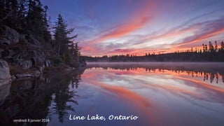 Line Lake, Ontariovendredi 8 janvier 2016
 