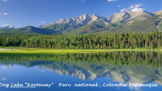 Dog Lake “Kootenay” Parc national , Colombie Britaniquevendredi 8 janvier 2016
 