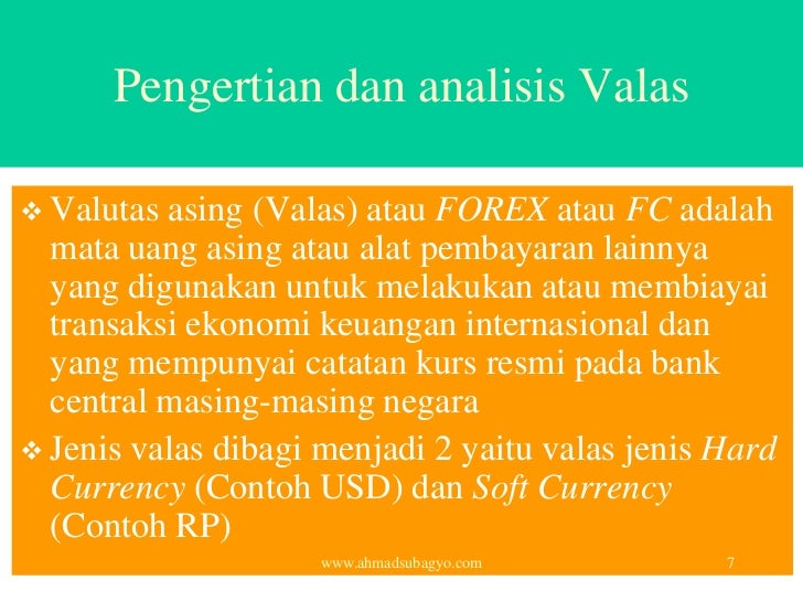 Perdagangan valas bank standar