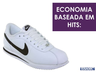 ECONOMIA
BASEADA EM
HITS:
 
