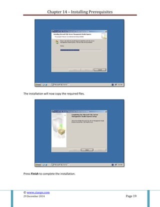 Prerequisites | PDF